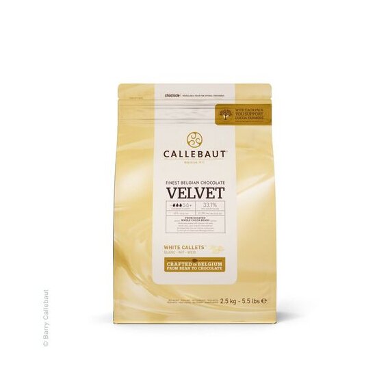 Шоколад белый VELVET 32% в галетах, 100 г (Бельгия)