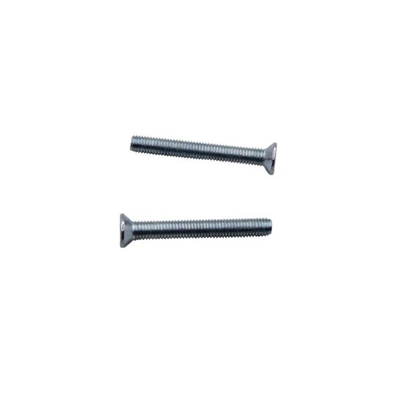 Винт M 5,0X50 PH DIN965 потай серебро