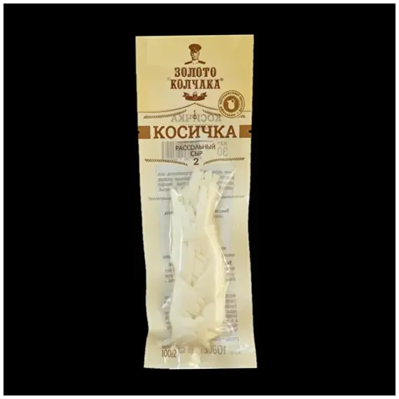 Сыр "Косичка" Молочный «Золото Колчака» — Короб 5 кг (50×100 г)