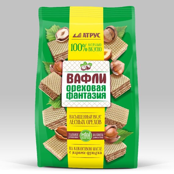 Вафли ореховые