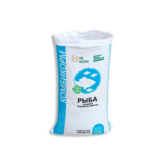 Комбикорм стандарт класса для прудовой рыбы КК110
