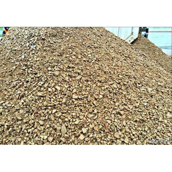 Каменно щебеночно песчаная смесь фр. 0-300мм