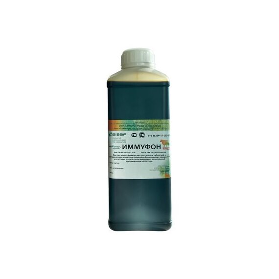 Жидкая кормовая добавка Иммуфон, пребиотик-иммуностимулятор