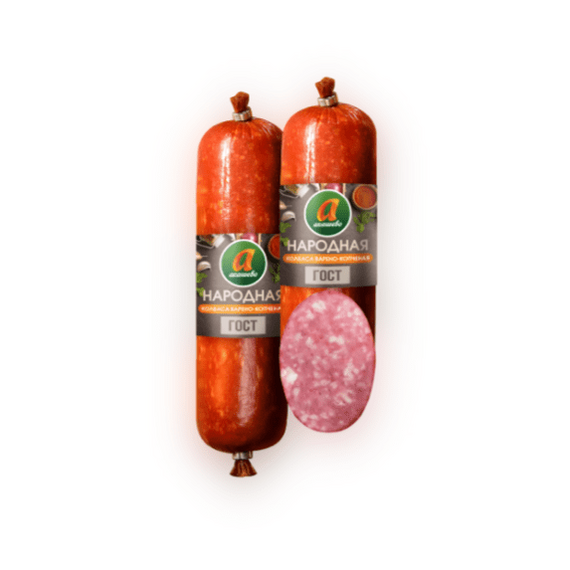 Колбаса в/к «Народная»