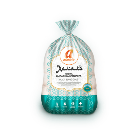 Тушка цыпленка-бройлера Халяль