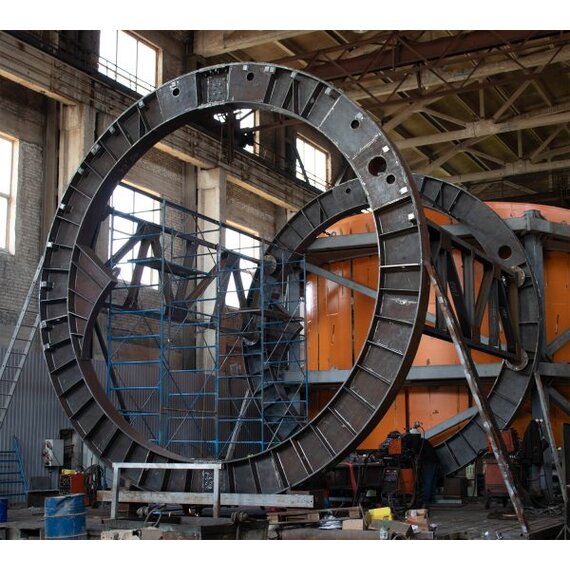 Вагоноопрокидыватель роторный стационарный ВРС-93