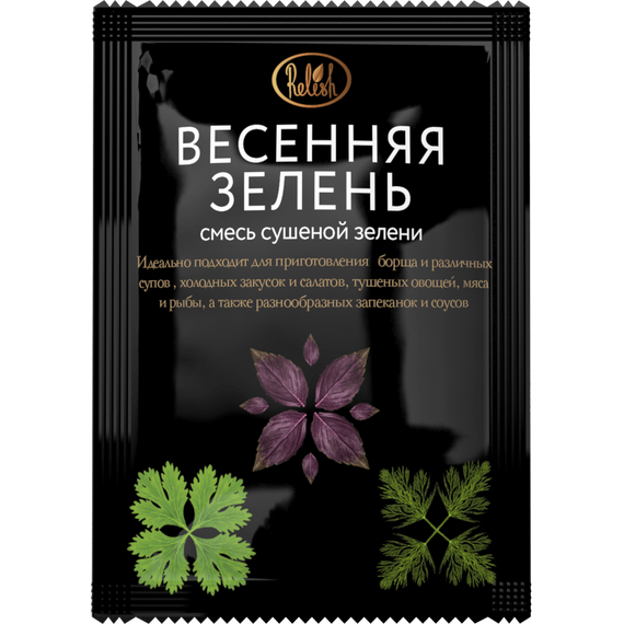 Весенняя зелень (смесь сушеной зелени)