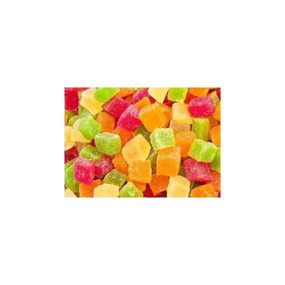 Ананас сушеный кубики микс 8-10 мм