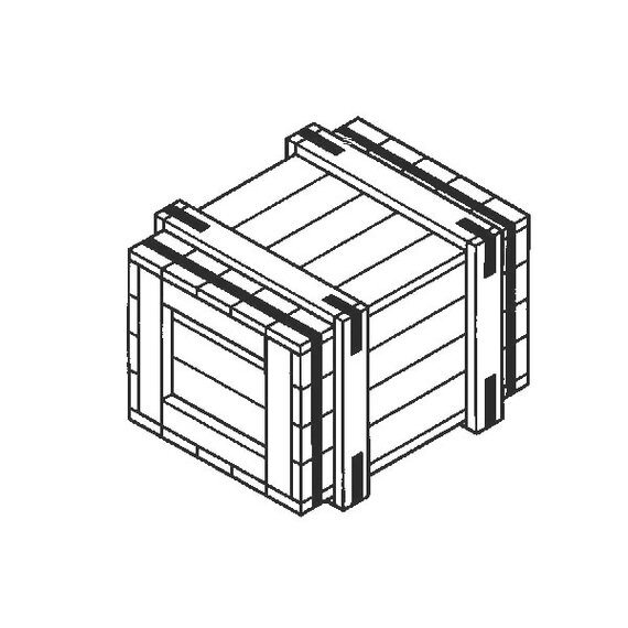 Ящик для грузов массой до 1000 кг I-1 ГОСТ 10198-91