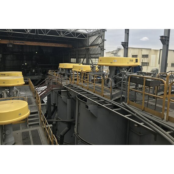 Пневмомеханические чановые флотомашины