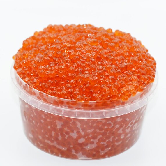 Икра горбуши (Якоби) – Магадан Сухая, зернистость средняя, среднесол