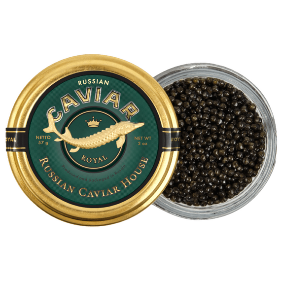 Икра русского-сибирского осетра "Роял" (57г.)