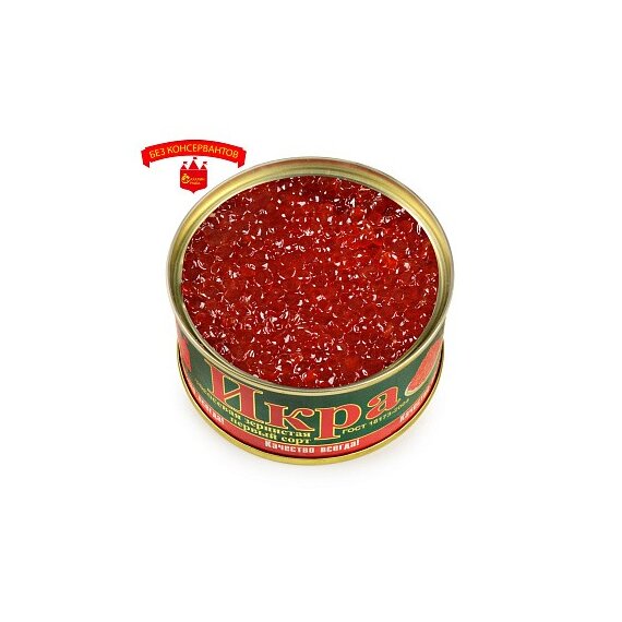 Икра лососевая (нерки) 140 гр.