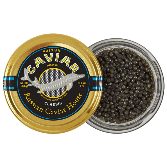 Черная осетровая икра "Классик" (28,6г.)