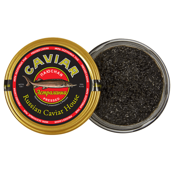 Икра паюсная "Астраханка" (120г.)