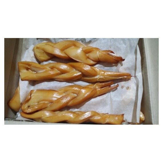 Кальмар копчёный косы