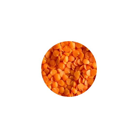 Чечевица красная шлифованная