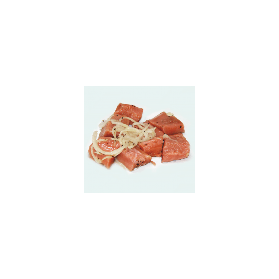 Горбуша филе с перцем и луком в масле