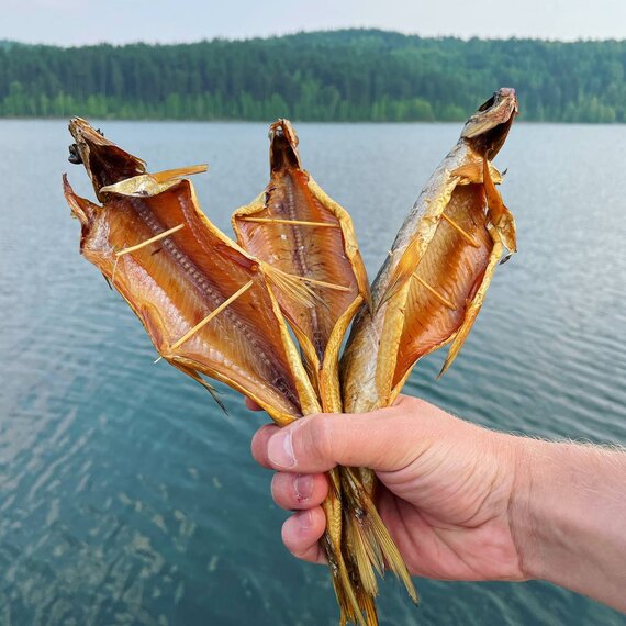 Омуль холодного копчения