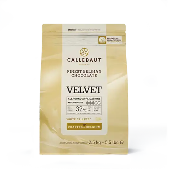 Белый шоколад VELVET CALLEBAUT (Бельгия)