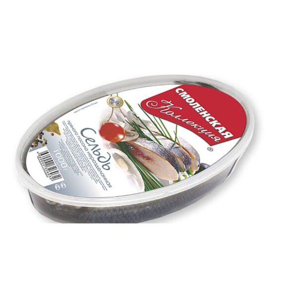 Сельдь неразделанная пряного посола