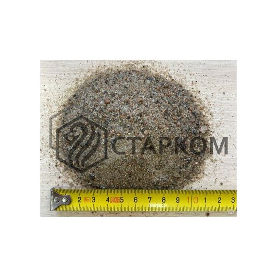 Карьерный песок сухой строительный 1-1.5 мм в мешках