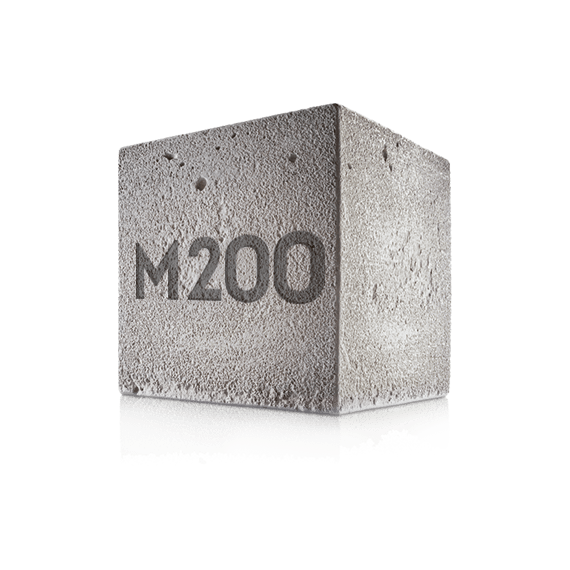 Товарный бетон М200