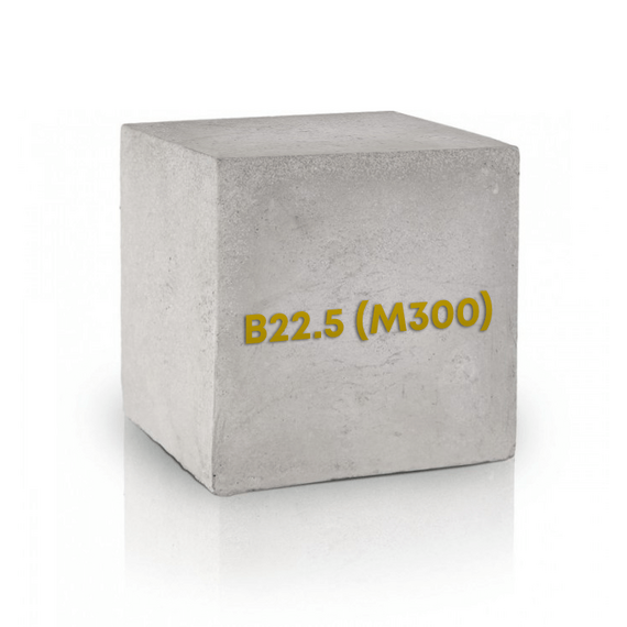 Товарный бетон на щебне М300 (B22.5)