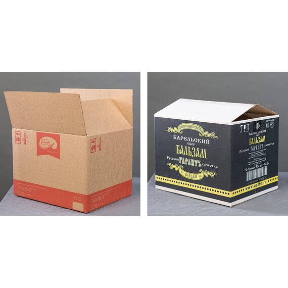 Четырехклапанные ящик