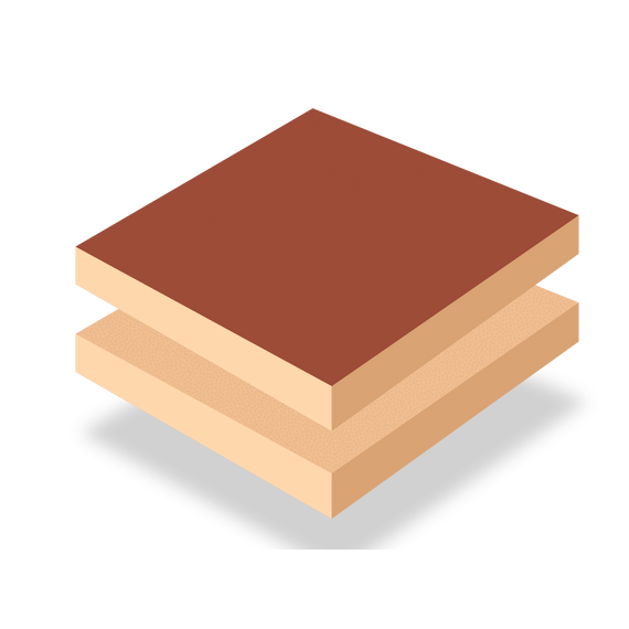 МДФ ламинированная (с одной или двух сторон)