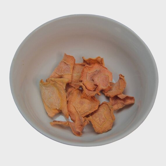 Морковные чипсы