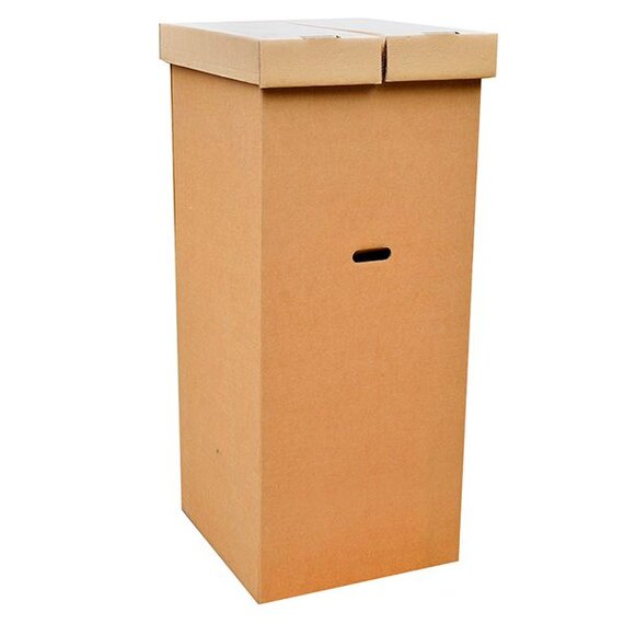 Гардеробный короб №16 с крышкой (малый), 600х500х1000 мм