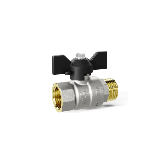 Кран шаровой латунный