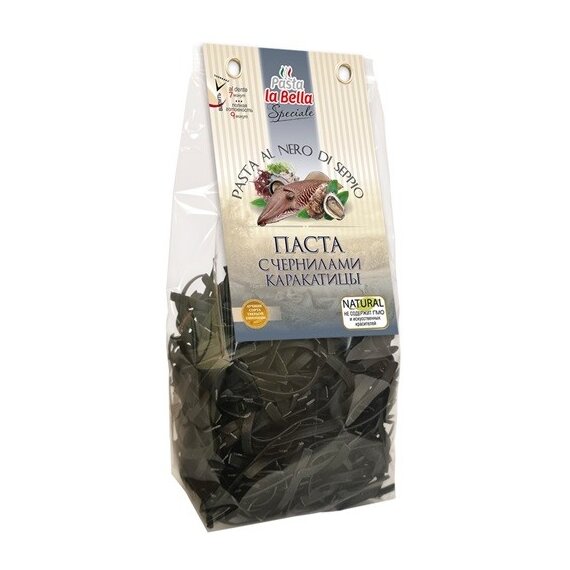 PASTA LA BELLA SPECIALE Макароны с Чернилами Каракатицы