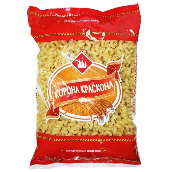 Макаронные изделия в форме спирали