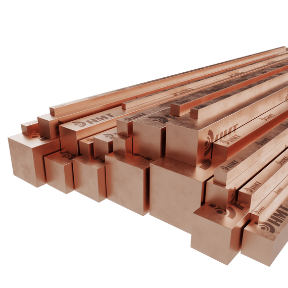 Пруток квадратный медный