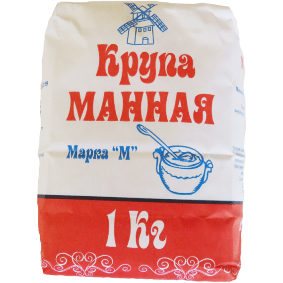 Крупа манная расфасованная