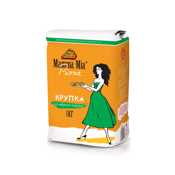 Мука из твердой пшеницы для макаронных изделий высшего сорта (крупка)