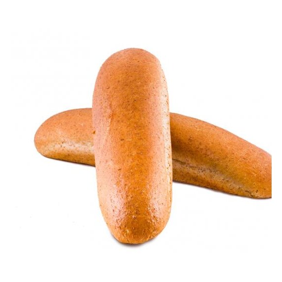 Батон из пшеничной муки высшего сорта с отрубями