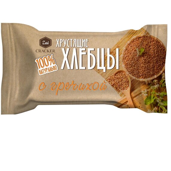 Хрустящие хлебцы с гречихой, изделие кондитерское