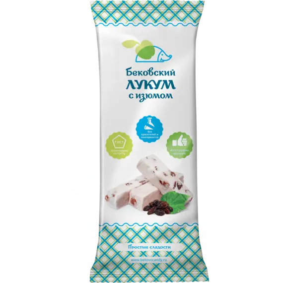Бековский лукум с изюмом