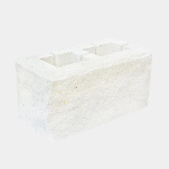 Шлакоблок рубленый из мрамора угловой "А Блок"