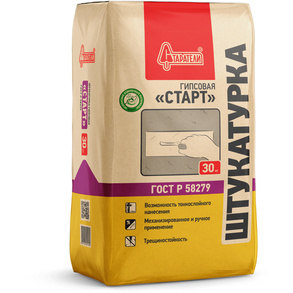 Штукатурка гипсовая Старатели СТАРТ