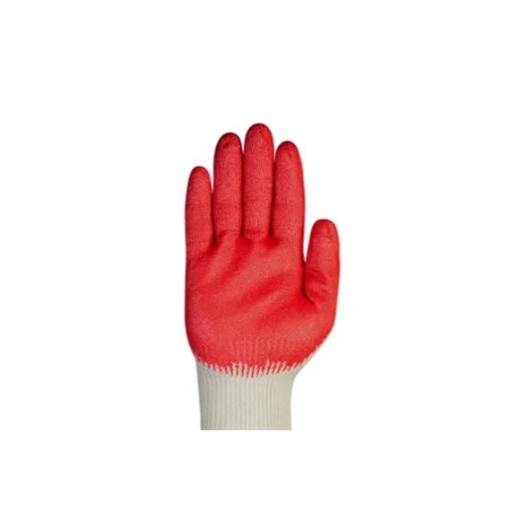 Перчатки хб с латексным покрытием