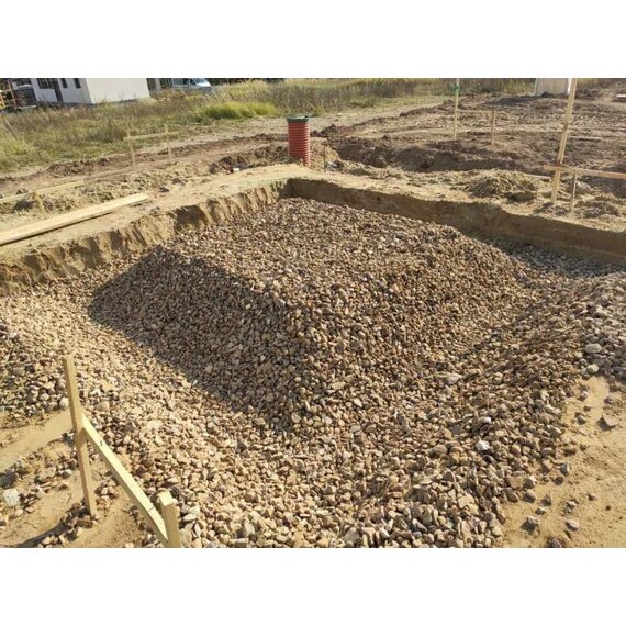 Песчано-гравийное основание