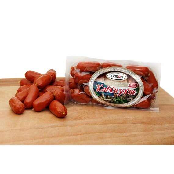 Колбаски "Кавказские" п/к мини 350г.