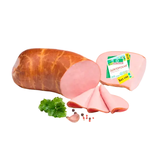 Колбаса вареная Докторская ГОСТ в натуральной оболочке ~500г