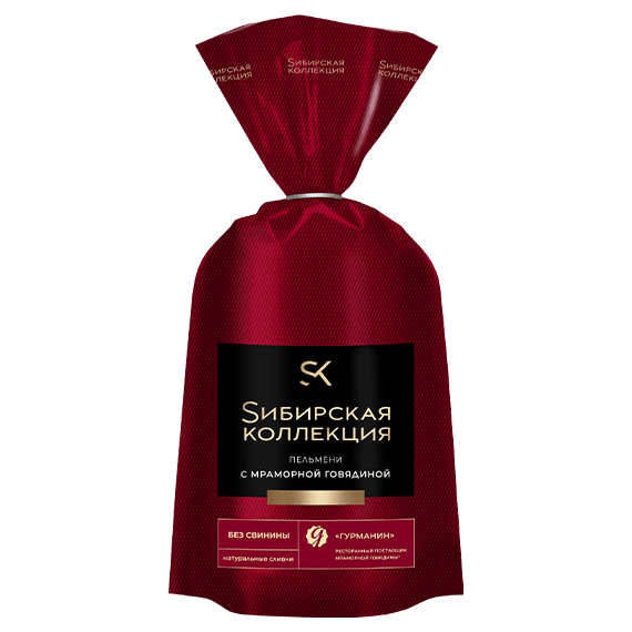 Пельмени С мраморной говядиной