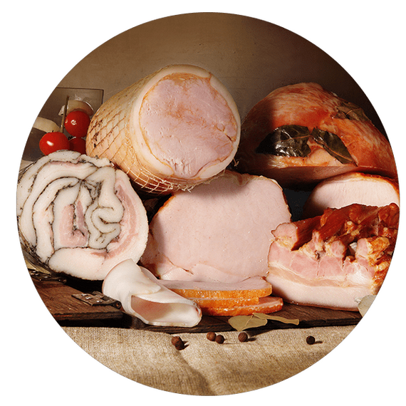 Деликатесы из мяса свинины