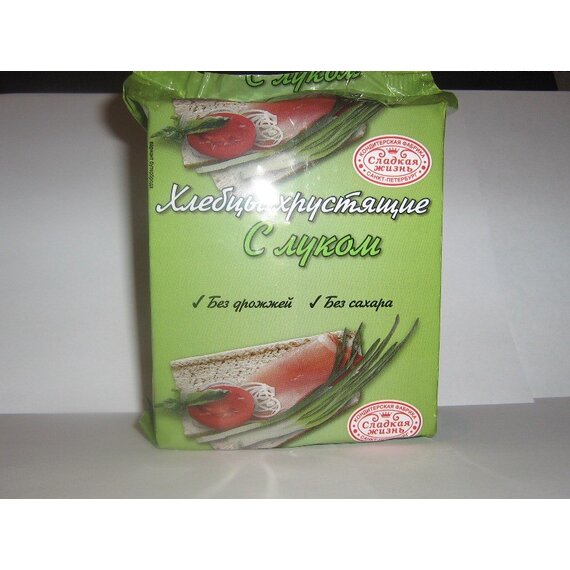 Хлебцы "С луком" с сушеным луком